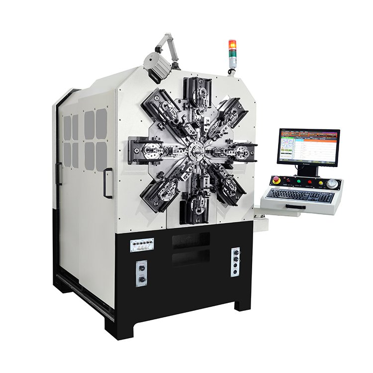 236R CNC Fully automatic spring making equipment spring coiling machine 12 axis spring making machine