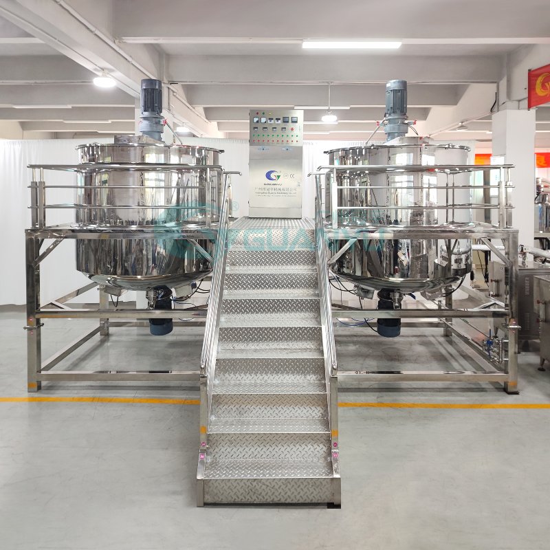 Electric Heating Mixer Shampoo Blender Cosmetic Liquid Soap Mixer Detergent Mixing Tank Shower Gel Making Machines