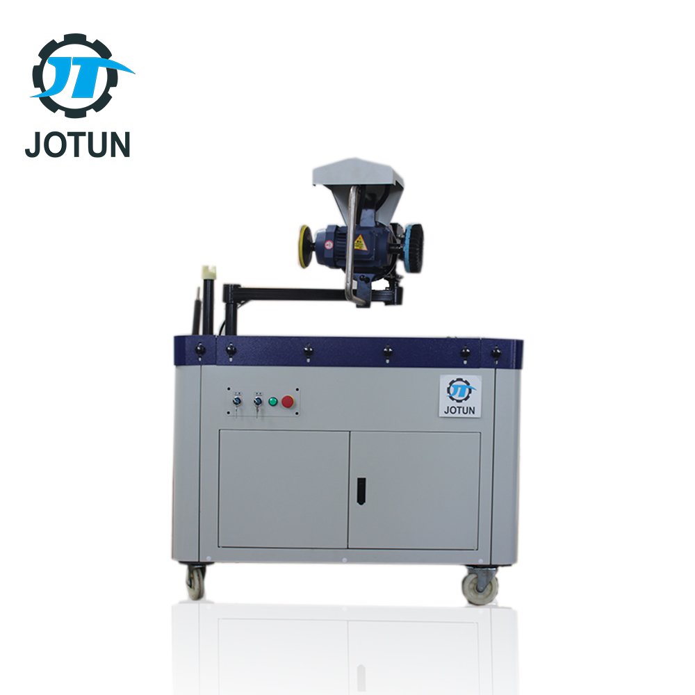 Double-head free-switch brush plate sandpaper piece efficient work deburring machine