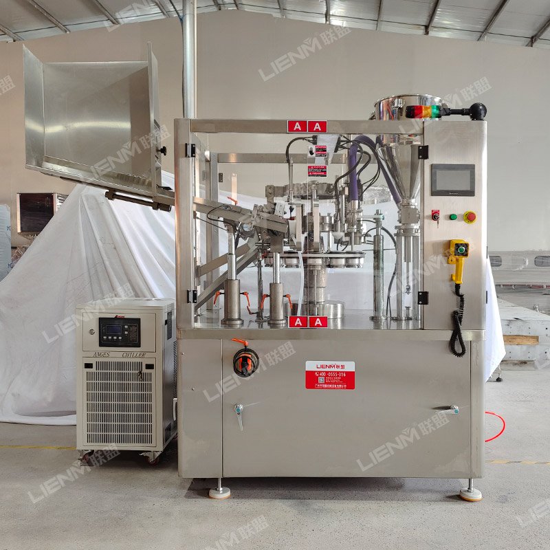 Factory Automatic Tube Filling and Sealing Machine Plastic Pipe Making Machine Soap Case Lotion Soft Alu Plastic in Plastic