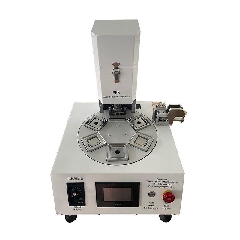 High Quality Fridge Magnet/pin Badge Making Semi-automatic Ppx Pneumatic Machine For 50*50mm (2*2inch)
