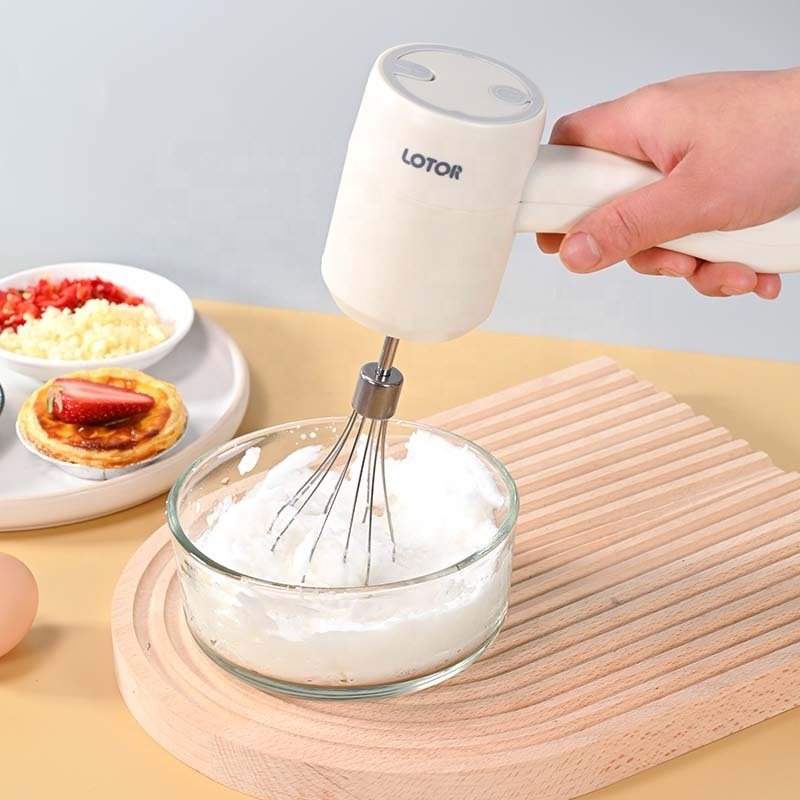 Portable Home Cake Making Mini Blender Machine Electric Kitchen Bread Tool Egg Beater Hand Mixer for Bakery