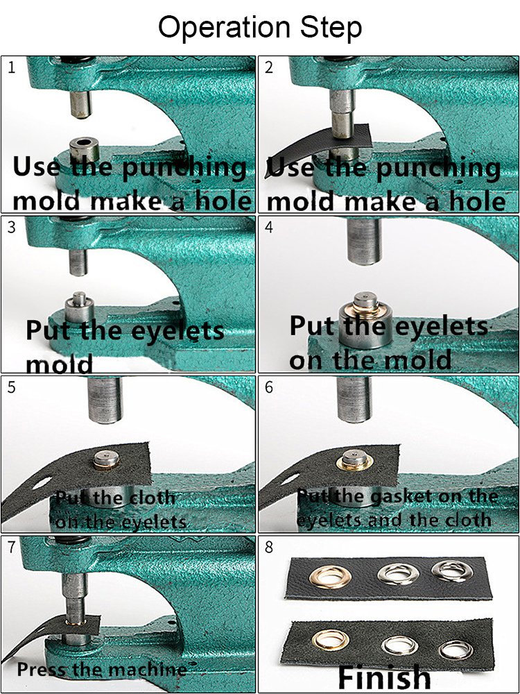 Factory Price Mnual Eyelet Button Making Machine fabric covered button Machine