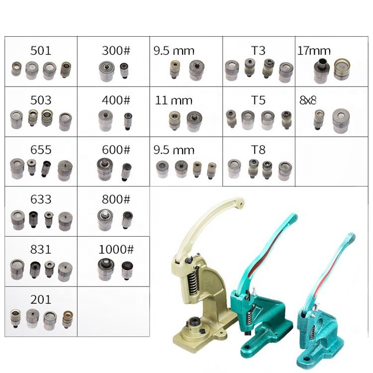 DIY Clothes Eyelet Machine Craft Banner Eyelet Machine Hand Press Manual Eyelet button