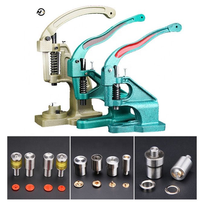 DIY Clothes Eyelet Machine Craft Banner Eyelet Machine Hand Press Manual Eyelet button