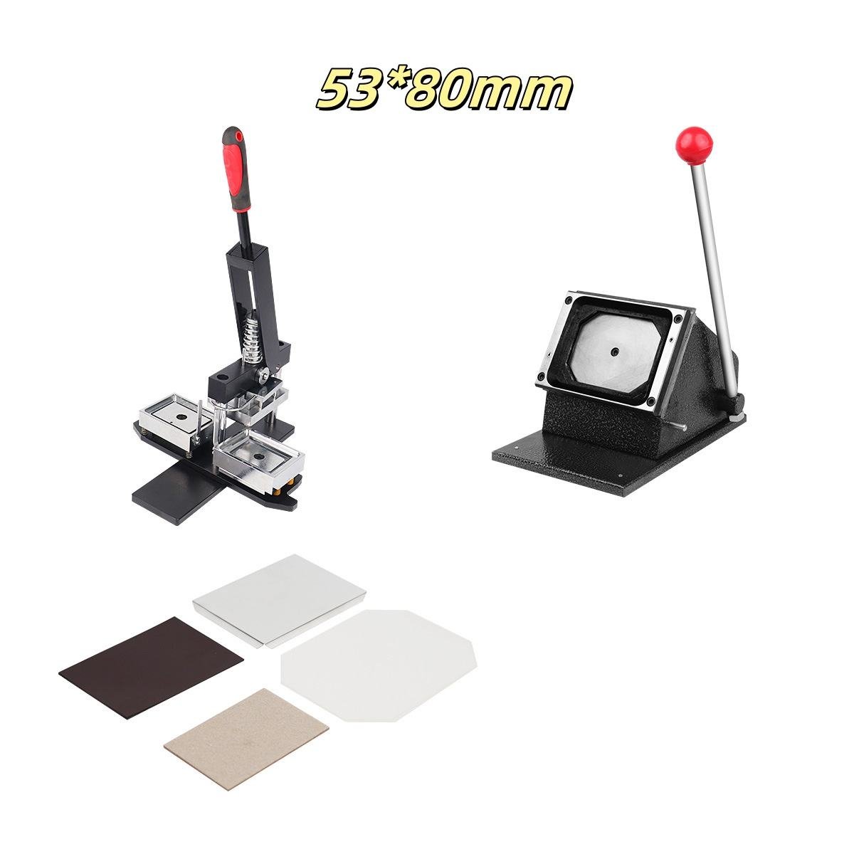 HOT SALE Square 2"x2"(50x50mm) Custom Photo Fridge Magnet Button Maker Button Machine Kit Customizable fridge magnets