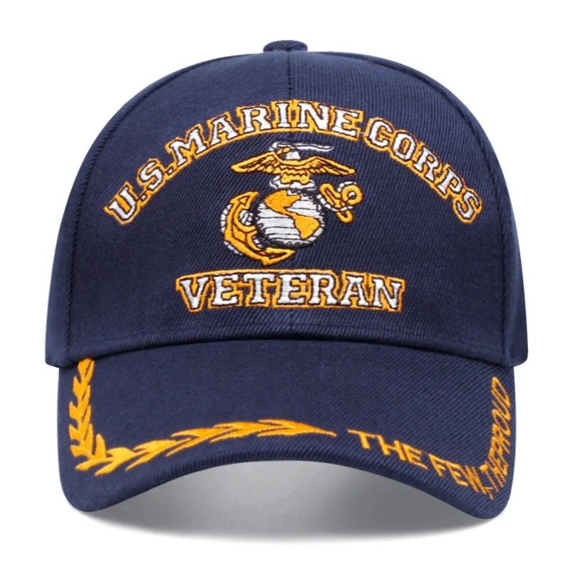 Wholesale camping training Luya Fishing caps Stereoscopic 3D embroidered baseball caps Cheetah Marine Commando caps