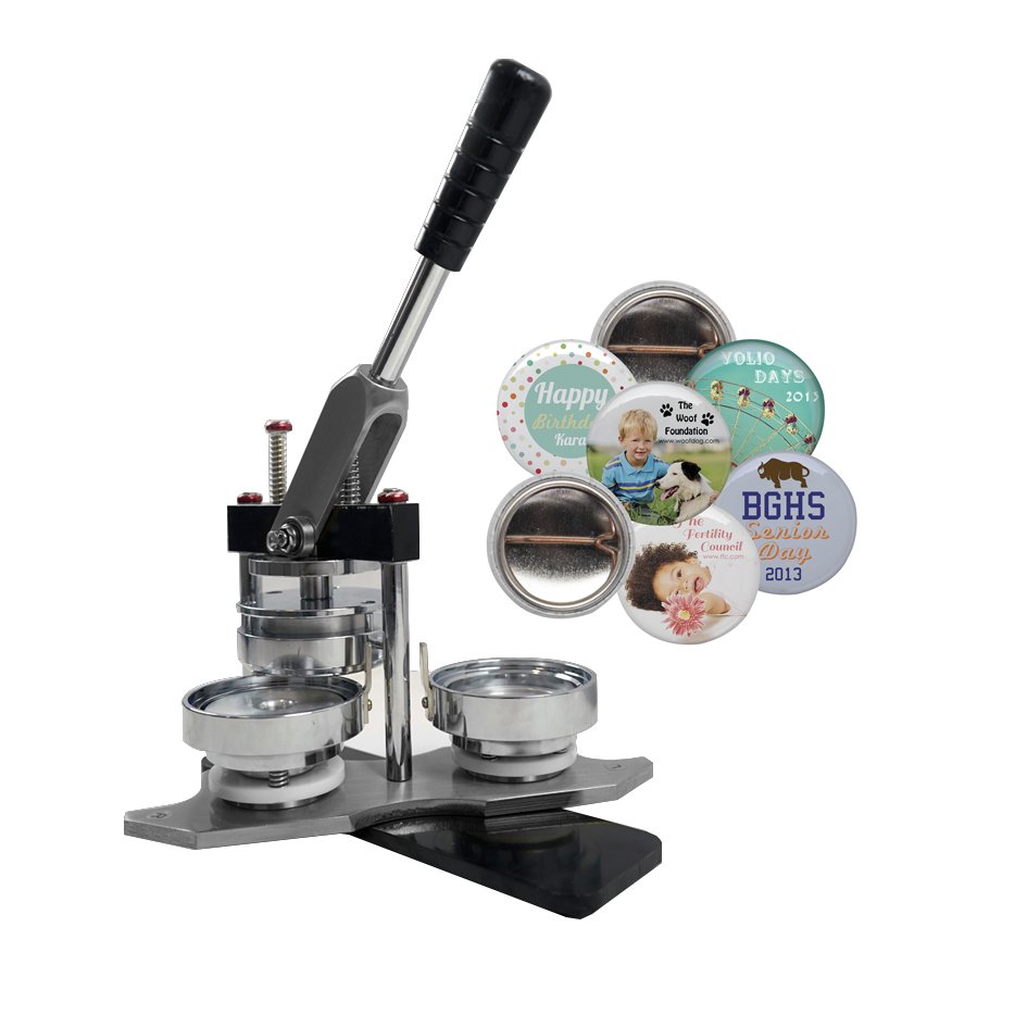 Manual Photo Round Button Maker Press Machine for DIY Pin Making