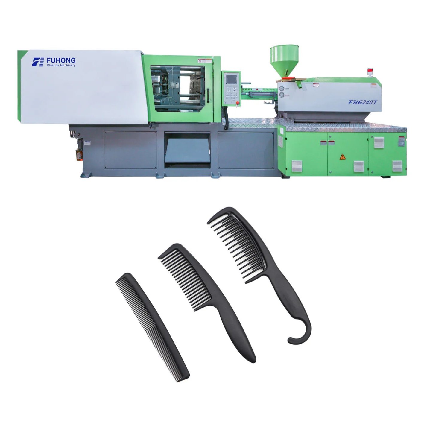plastic comb production line energy saving injection molding machine factory