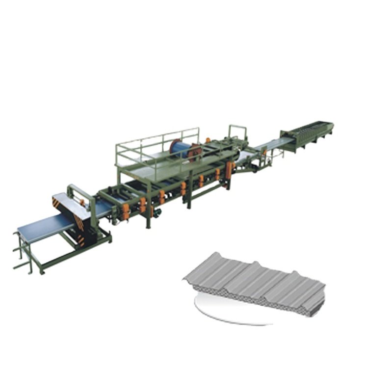 JINGGONG Eps insulated sandwich wall panels making machine
