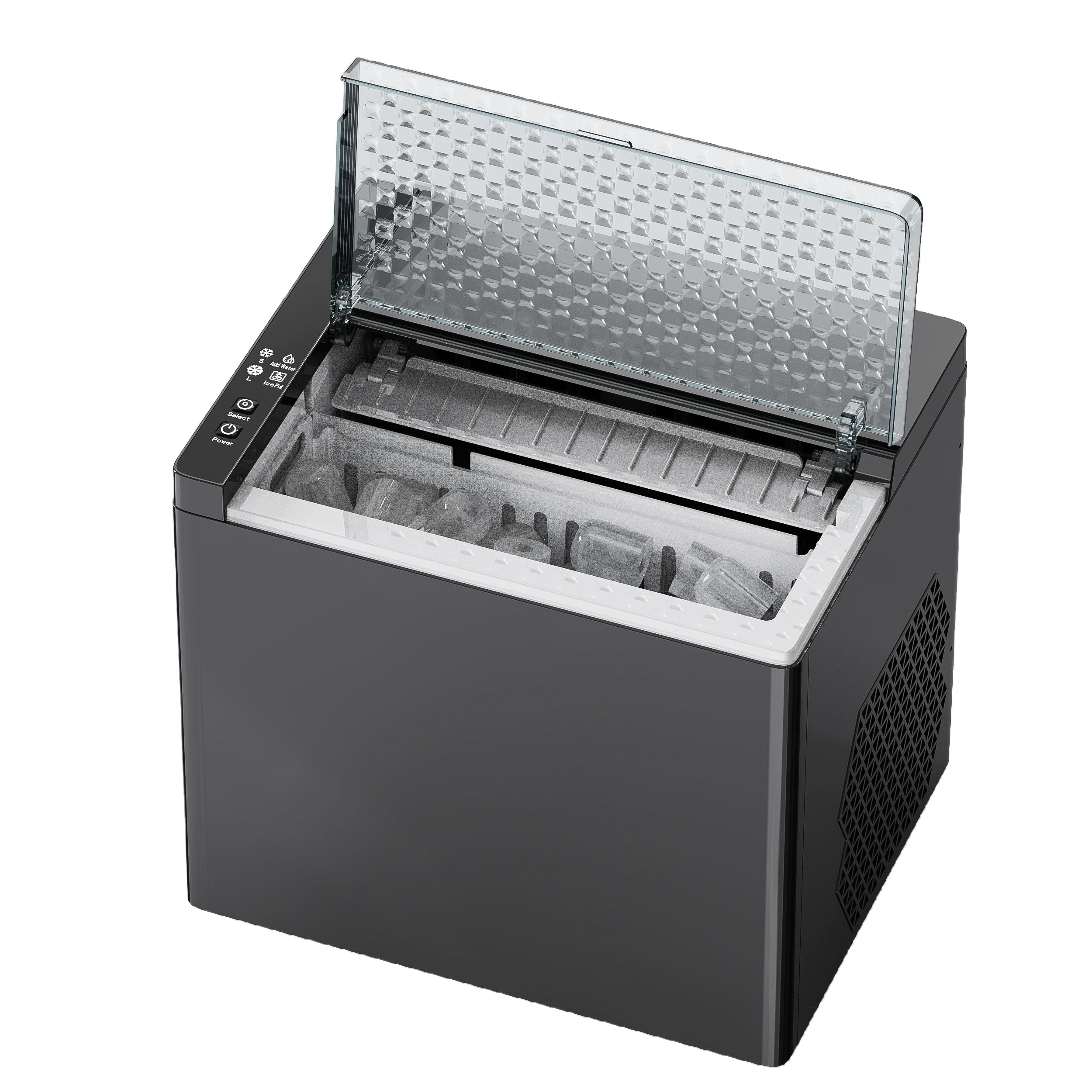Factory Design Home Kitchen Factory Price New 170W Large Capacity Commercial Hot Sale Electric Ice Maker Machine