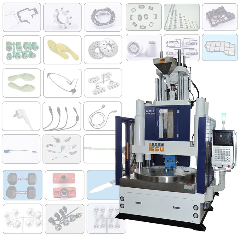 Vertical Plastic Injection Molding machine KSU-1200.2R Blood Lancets Handle Screwdriver Bakelite making machine