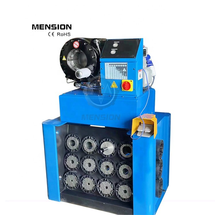 china manufacturer hose steel wire rope crimping machine MS-E130 manual automatic p32 hose crimping machine