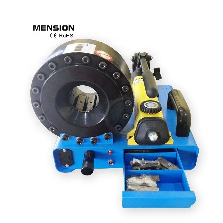 china manufacturer hose steel wire rope crimping machine MS-E130 manual automatic p32 hose crimping machine