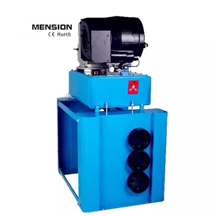 china manufacturer hose steel wire rope crimping machine MS-E130 manual automatic p32 hose crimping machine