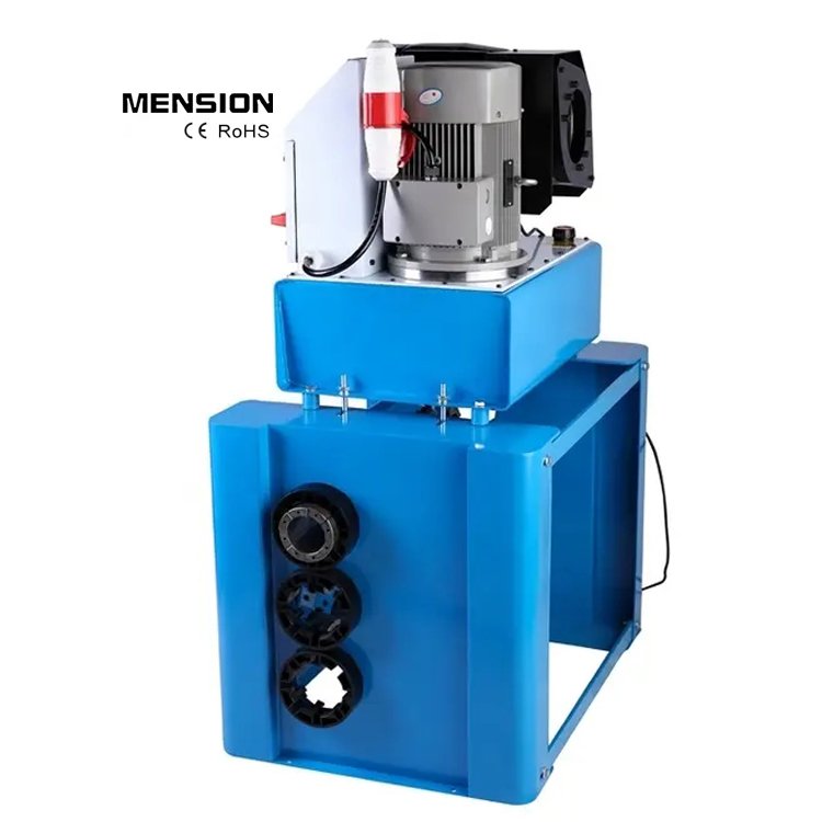 china manufacturer hose steel wire rope crimping machine MS-E130 manual automatic p32 hose crimping machine