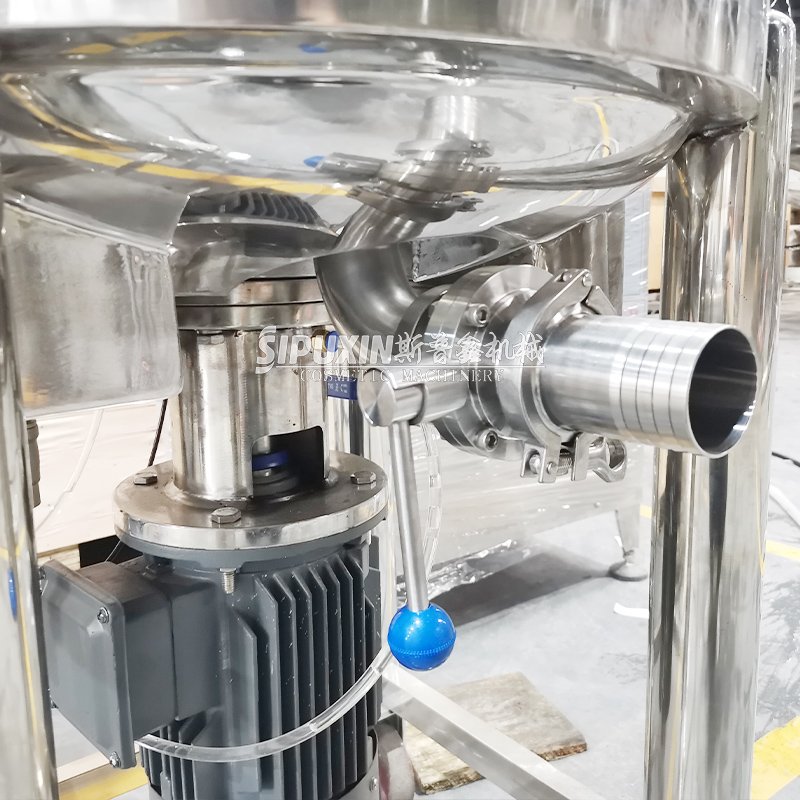 High Quality Movable Liquid Soap Making Machine Hot Sale Mixer Machine For Detergent Electric Heating Shampoo Mixing Equipment