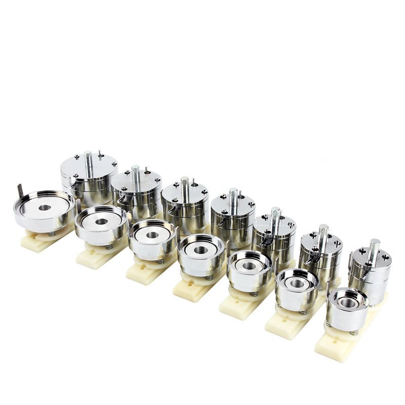 Button Making Machine Manual DIY Personalized Mirror Bottle Opener Metal Pin Badge Making Machine