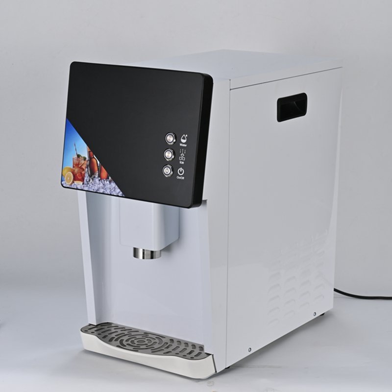 factory price Vending ice making machine for tea/coffee/beverage/milk with robot machine whole sale ice dispenser machine