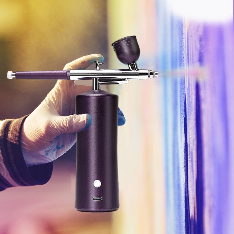 Hot Selling Environmentally Friendly Customized Logo Airbrush Kit for Nails and Makeup