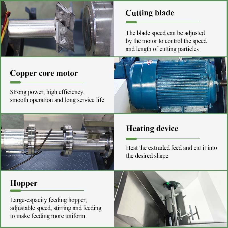 India 1-2 T 5 Ton per Hour Price Float Extruder 500kg/H Fish Feed Pellet Machine in Nigeria for Food Farm