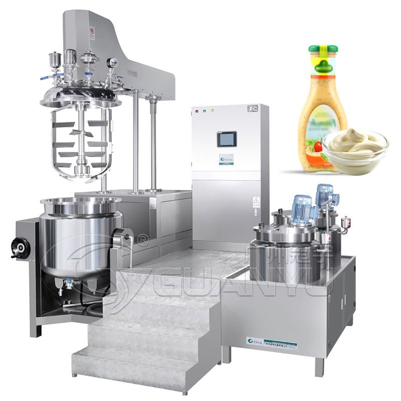 Vaselin Making Equipment Vacuum Emulsifying Machine Cosmetic Firming Lotion Mixer Manufacturing Machinery