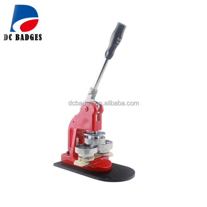 Hot Wholesale Button Maker Machine with 58mm Interchangeable Die Mold Pin Button making Machine
