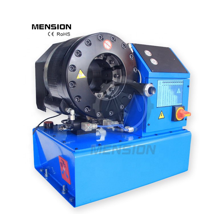 Ideal choice for crimping hydraulic hoses up to 2"1/2 six spirals and industrial hoses up to 4" hose crimper with high quality