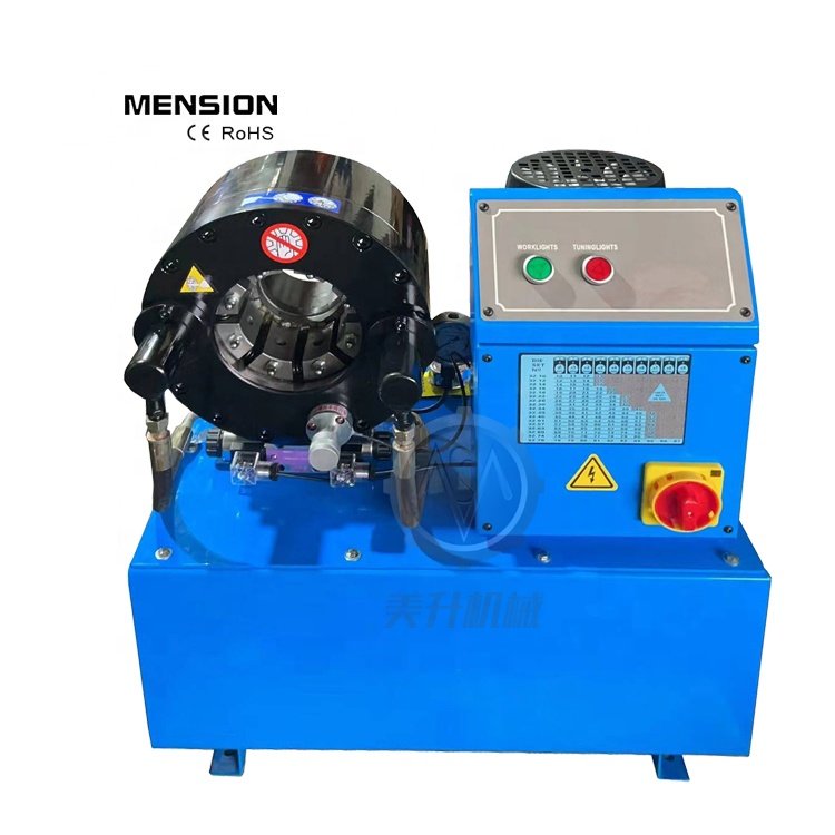 Ideal choice for crimping hydraulic hoses up to 2"1/2 six spirals and industrial hoses up to 4" hose crimper with high quality