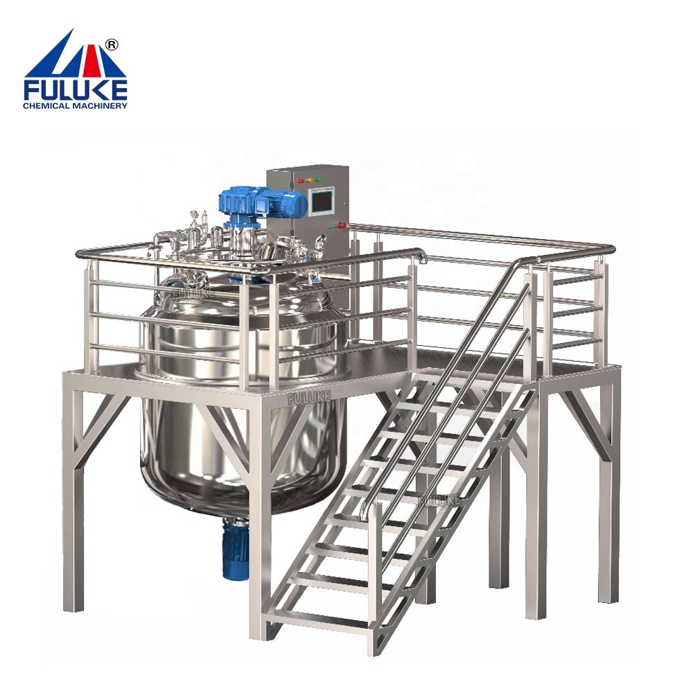 Liquid Detergent Mixer Electric Heating Mixing Tank Liquid Mixer Stainless Steel Hot Selling Provided Automatic Mixing Equipment