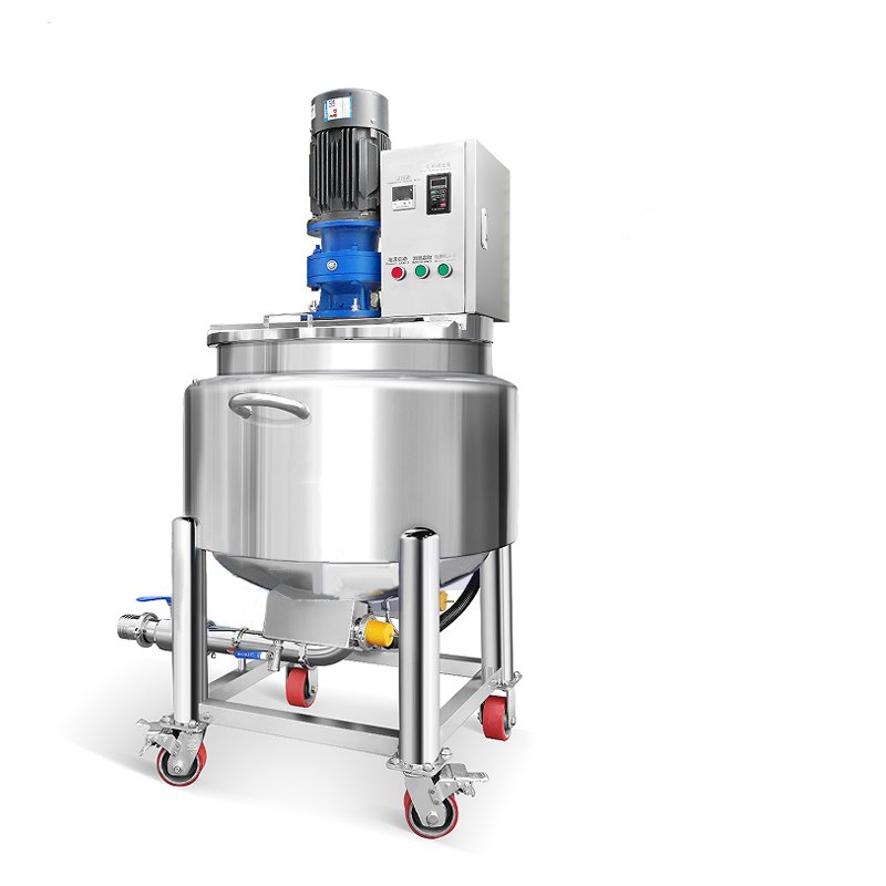 100L 200L Stainless Steel Homogenizer Mixer Blending Liquid Soap Machine Liquid Detergent Shower Gel Hand Wash Liquid Mixer Tank