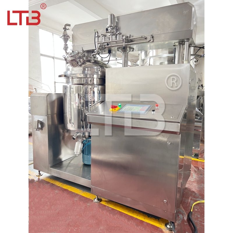 High Viscous Cream Mixer Cosmetic Cream Vacuum Emulsifying Mayonnaise Skin Toothpaste Cleansing Ketchup Making Machine Mixer