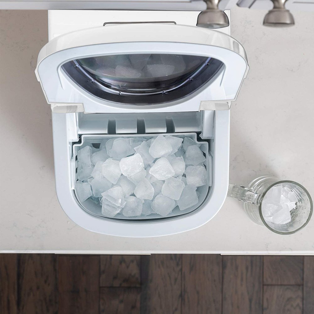 Electric 24v 12v Mini Small Portable Compact 12kg Counter Top Home Ice Home Dispenser Cube Maker
