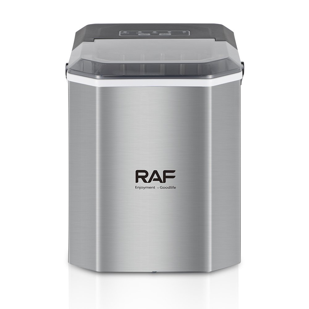 RAF New Commerical Household Automatic Countertop Portable Small Mini Ice Cube Maker Machine For Home Automatic Cleaning