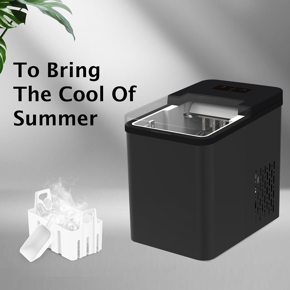 Customized Household Ice Making Machine 12KG Mini Ice Maker Machine Countertop Self-cleaning Function Home Party Electric CB OEM