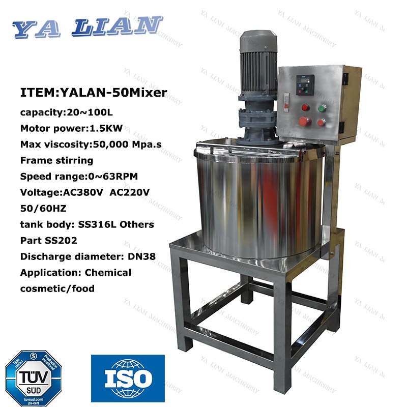 1000 Litre Mixing Tank Automatic Laundry Soap Making Chemical Mixer Machine Equipment Liquid Detergent