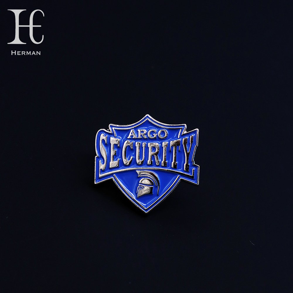 Factory custom letter badge Team commemorative badge Enamel badge Welcome big promotion discount