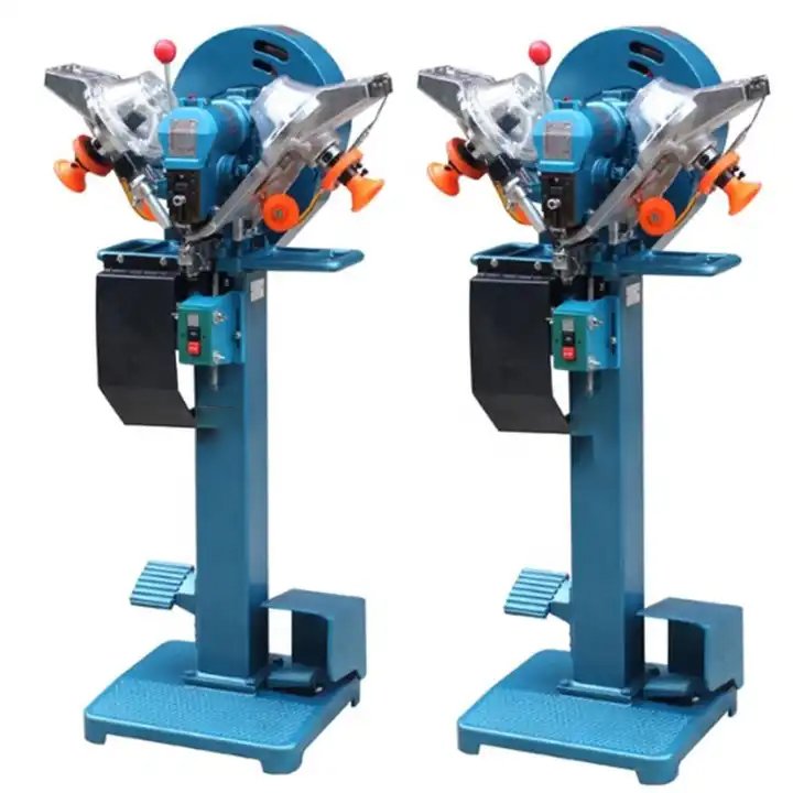 Factory Price Electric industrial plastic snap button machine fully automatic for clothings, kids wear, pvc bag