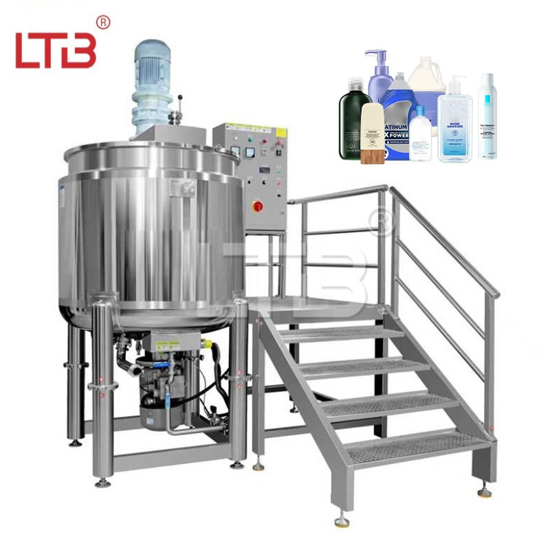 Factory Price Daily Dish Wash Chemical Liquid Homogenizing Mixer Emulsifier Stainless Steel Mixing Machine Equipment