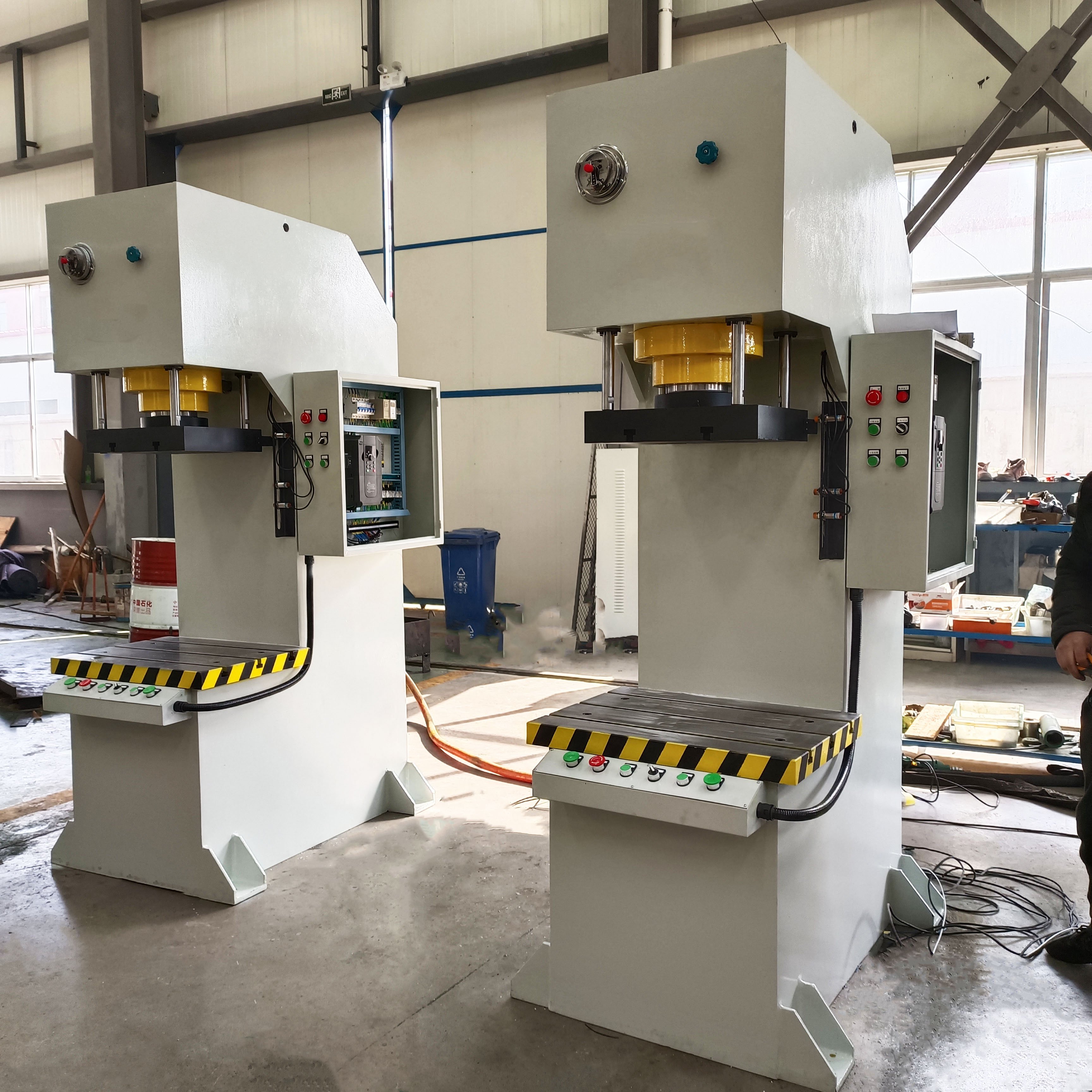 120T Single Arm Servo Hydraulic Punching machine Punching Shaping Press Fit Bearing
