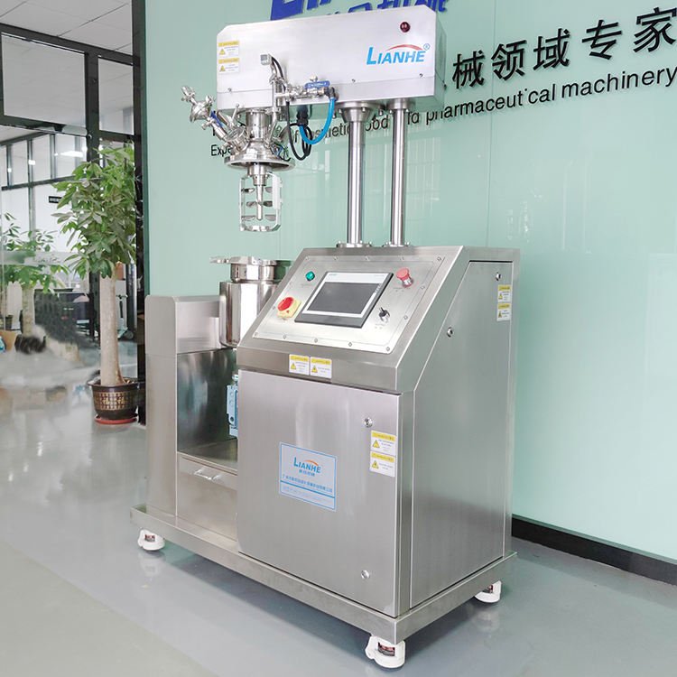 Vacuum Cosmetic Cream Laboratory Mixer Machine Small Business Face Cream Making Machine
