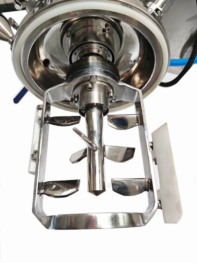 Vacuum Cosmetic Cream Laboratory Mixer Machine Small Business Face Cream Making Machine