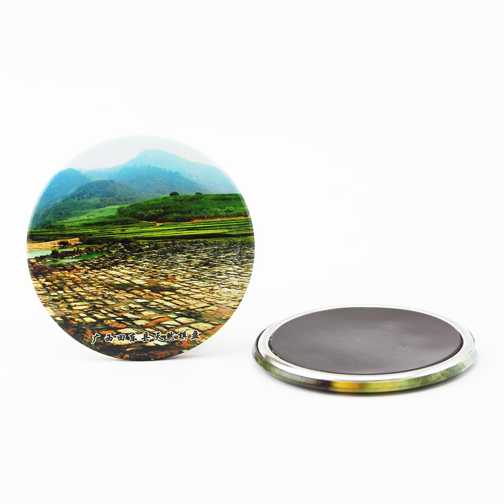 Hot sale fridge magnet button badge making machine used 58mm circle badge raw material blanks custom printing fridge magnet