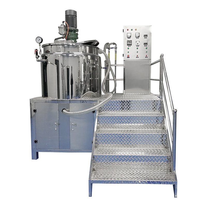 Liquid Detergent Mixer Hotel Shampoo Blend Mixing Tank Cosmetic Homogenizer Liquid Soap Making Machine Mixing Tank With Agitator