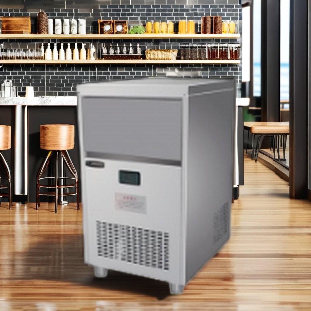 2024 Brand New Top Quality Stainless Steel commercial ice maker machine Undercounter ice cubes Ice Making Machine