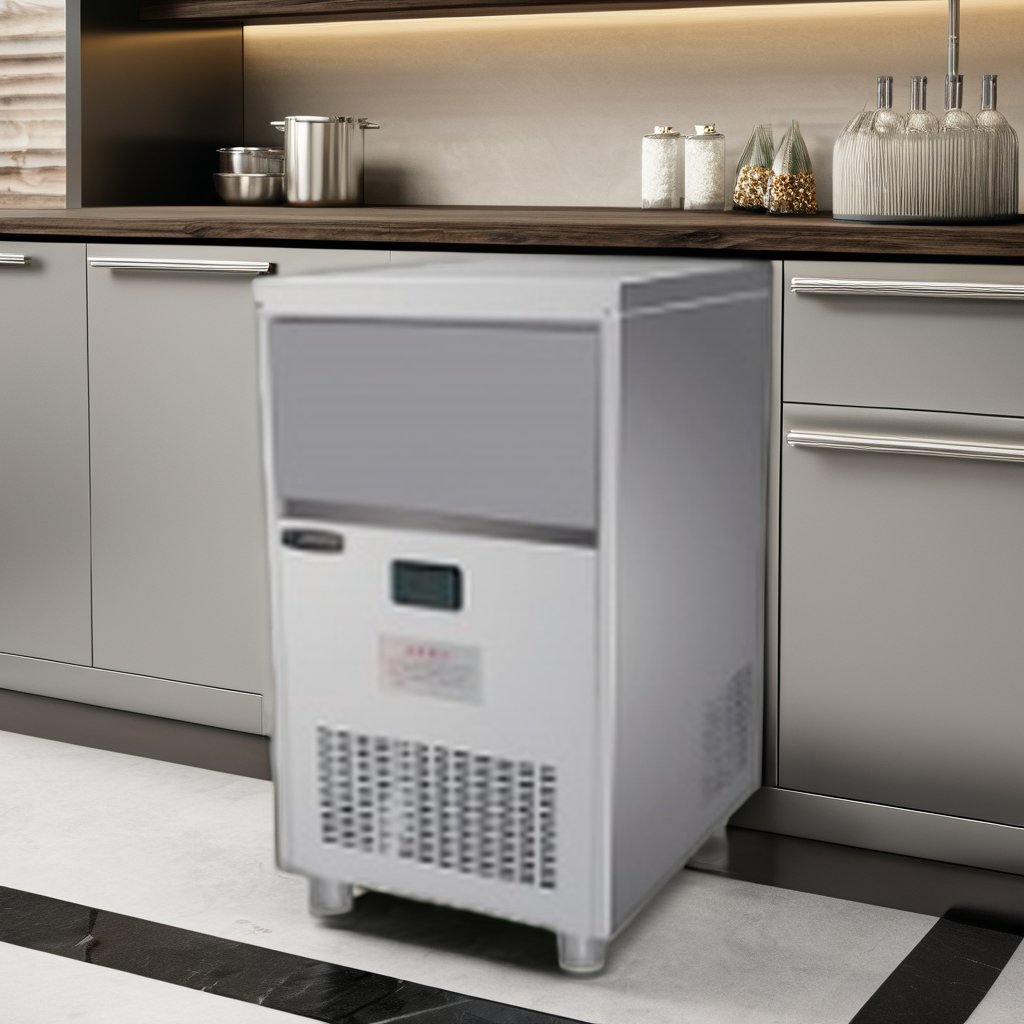 2024 Brand New Top Quality Stainless Steel commercial ice maker machine Undercounter ice cubes Ice Making Machine