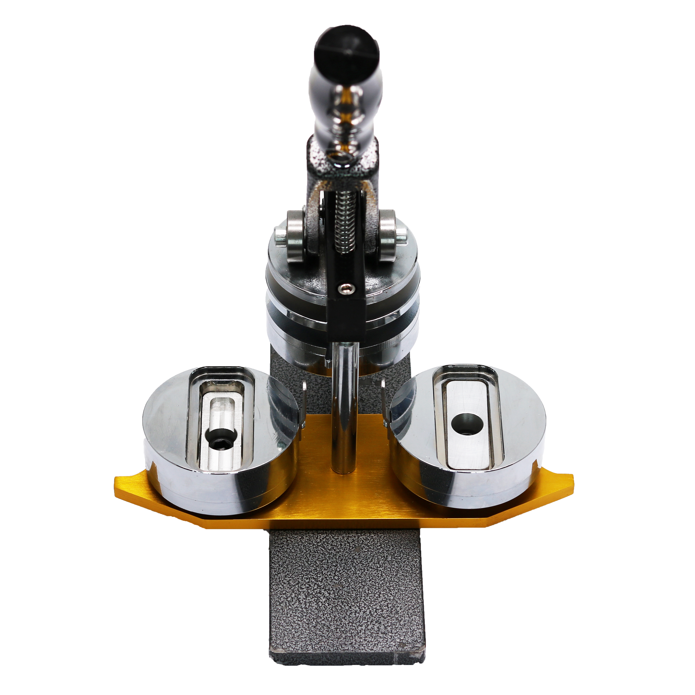 68*24mm Rectangle Button Making Machine Kit Name Tag Machine with Cutter and 100 sets Blank Materials