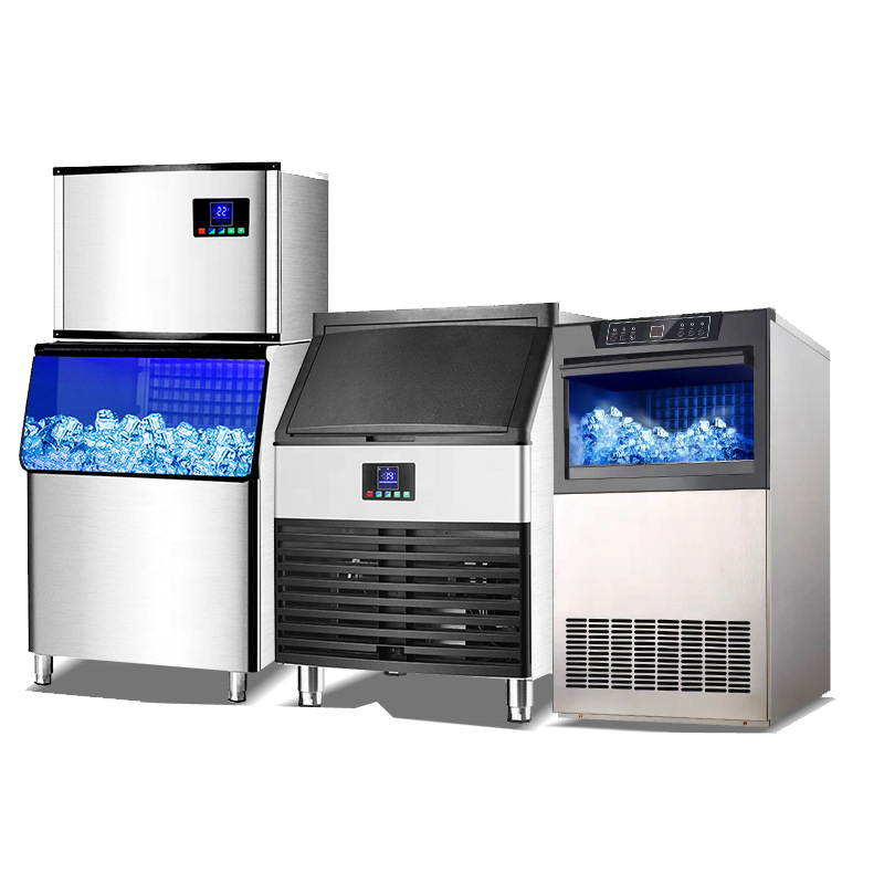 Stainless Steel Commercial Automatic crusher Ice Making Machine Automatic Snow Crushe 200kg/24h