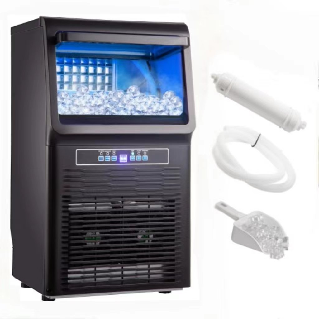 Factory 30kg/24H Countertop Ice Maker Automatic with 36Pcs Ice Tray Portable Commercial Ice Machine for Home Bar Restaurant