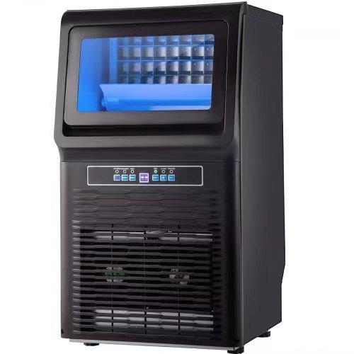 Factory 30kg/24H Countertop Ice Maker Automatic with 36Pcs Ice Tray Portable Commercial Ice Machine for Home Bar Restaurant